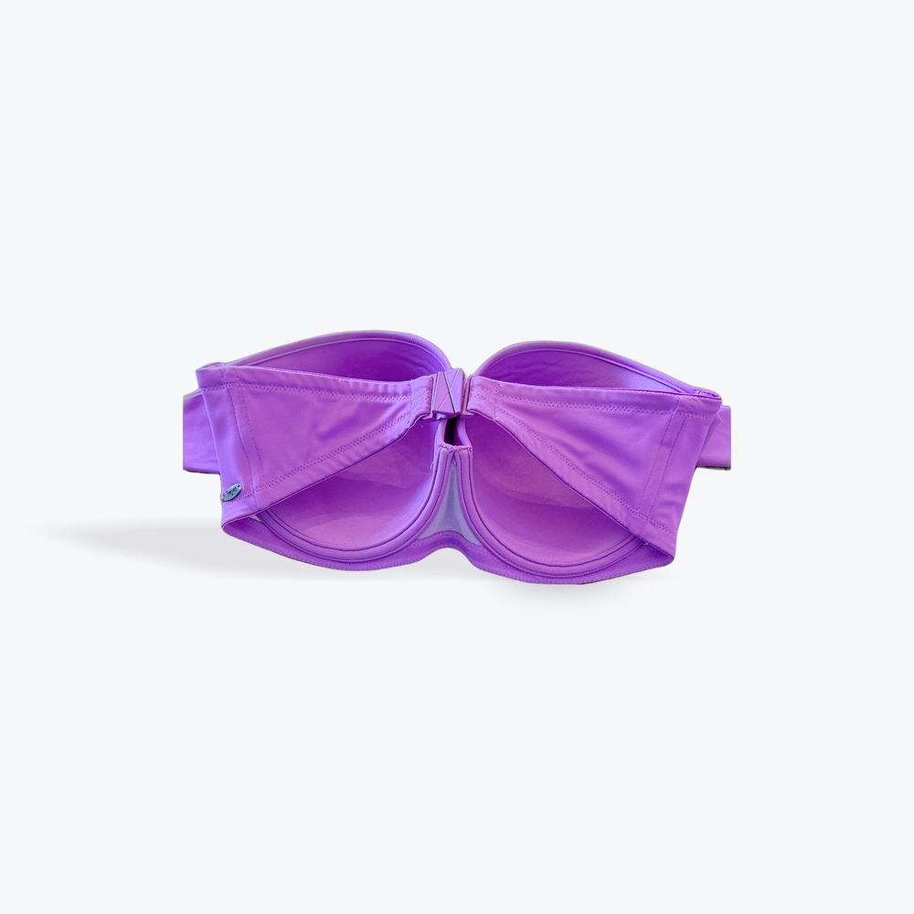 Freya Sundance Ultraviolet Padded Halter Bikini Top Purple AS3872ULT 34DDD 34E - Picture 2 of 7